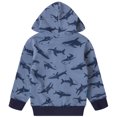 thumbnail image 2 of Toddler Boys Shark Zipper Hoodies Jacket Cool Sports Outfit Coat 2-7 Y, 2 of 6