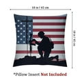thumbnail image 4 of nygtbtfer Pillow Cover American Flag Decor Decorations Red Cushion Case for Sofa Couch White, 4 of 7