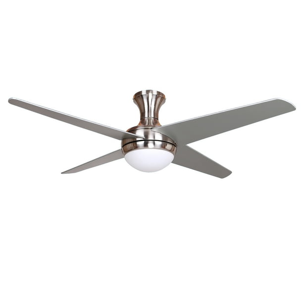 Ascent 4 Blade Ceiling Fan In Brushed Nickel Finish Com Ascent 4 Blade Ceiling Fan In Brushed, Which Ceiling Fan Is Best 3 Blade Or 4