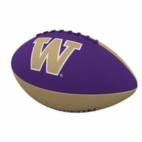 Logo Brands 237-93JR-2 Washington Pinwheel Junior Size Rubber Football