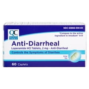 3 Pack Quality Choice Anti-Diarrheal Lopermaide HCI 60 Caplets