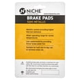 thumbnail image 3 of Niche Front Brake Pad Set for Yamaha Grizzly 450 Semi-Metallic UTV 519-KPA2232D, 3 of 7