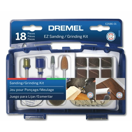 Dremel EZ686-01 EZ Lock Sanding and Grinding Kit (Best Surface Grinding Machine)