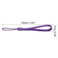 thumbnail image 2 of Uxcell 15cm Portable Item Nylon Cord Lanyards Hand Wrist Strap String Purple 50 Pack, 2 of 6