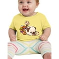 thumbnail image 1 of Cartoon Pug W Candy T-Shirt Infant -Image by Shutterstock,  18 Months, 1 of 4