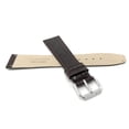 thumbnail image 4 of Bandini 18mm Italian Leather Watch Band Strap - Brown - Semi-Glossy - Slim, 4 of 6
