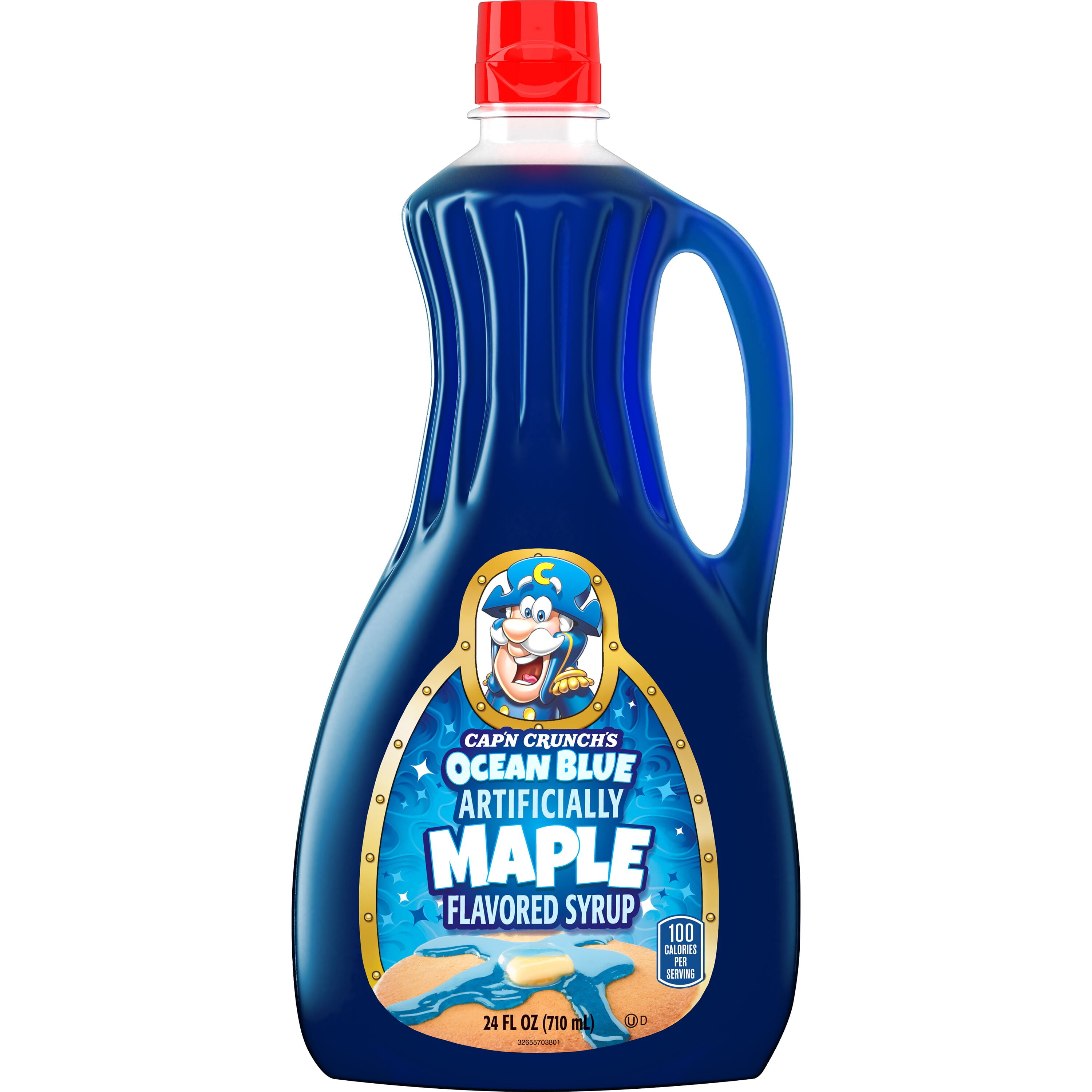 Cap'n Crunch Ocean Blue Maple Syrup Bottle, 24 oz