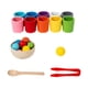 thumbnail image 1 of Bolas de arcoíris en vasos, juguetes de desarrollo de habilidades motoras Montessori para educación temprana, juego de combinación de madera para, 1 of 9