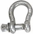 thumbnail image 1 of WhiteCap Industries Boat Anchor Shackle S-1534P Marine Series; Round Pin; 1/2 Inch; Galvanized; Steel; Single, 1 of 3