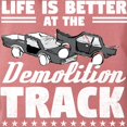 thumbnail image 3 of CafePress - Demo Derby Life Is Better At Demolition Tr T Shirt - Womens Comfort Colors® Shirt, 3 of 4