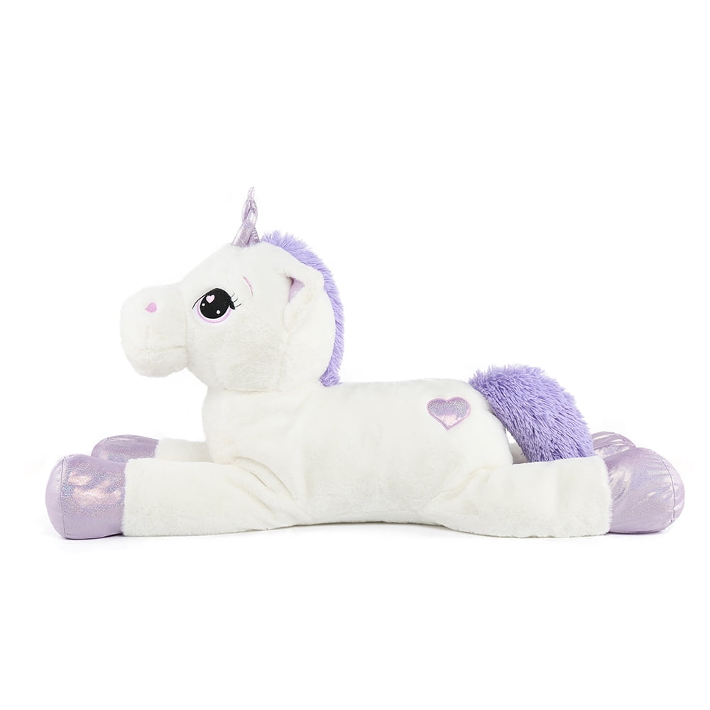 MorisMos Giant Unicorn Stuffed Animal 32'' Cute Soft Unicorn Plush Toy