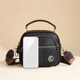thumbnail image 4 of HGIEYS Vintage Leather Saddle Bag Purse for Women Small Tote Bag with Compartments Trendy Crossbody Purses for Women, 4 of 9