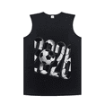 thumbnail image 6 of Men's Vintage Graphic Tank Top Cotton Athletic Sleeveless Shirt Casual Gym Vest, 6 of 10