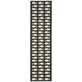 thumbnail image 6 of SAFAVIEH Courtyard Tranter Fishes Indoor/Outdoor Area Rug, Black/Beige, 7'10" x 7'10" Square, 6 of 10
