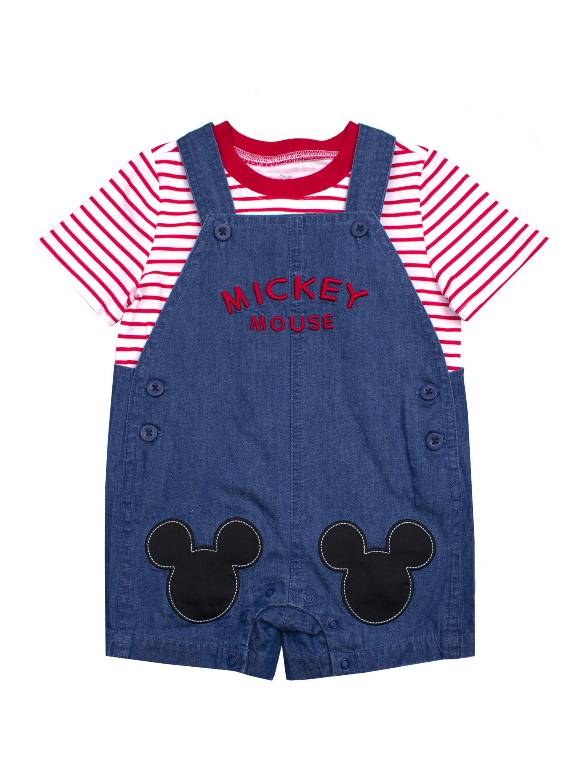 baby boy denim shortalls