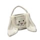 thumbnail image 5 of Bolsa de transporte ligera para dulces de Pascua, cesta de regalo con huevos decorativos y contenedor de almacenamiento. Blanco, 5 of 9
