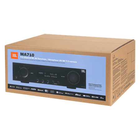 JBL - MA710 7.2ch. 8K AV Receiver - Black