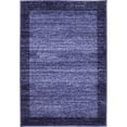 thumbnail image 1 of Unique Loom Del Mar Collection Contemporary Transitional Area Rug, 2' 2" x 3', Navy Blue/Beige, 1 of 2