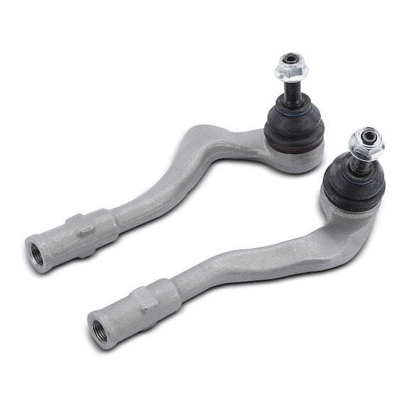 Tie Rod End Set 2 - Compatible with 2012 - 2018 Audi A6 2013 2014 2015 2016 2017