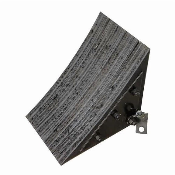 Manufacturer Varies Wheel Chock,Rubber,W 11-1/8 In,H 13-3/4 19P550