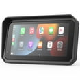 thumbnail image 6 of Geabo Motorcycle GPS Navigation Screen 5.99in Support CarPlay Android Auto 1080P Dual Cam IP67 Waterproof for Scooter Moped, 6 of 10