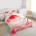 thumbnail image 3 of Castle Fairy Floral Sakura Queen Comforter Set,Japanese Style Bedding Comforter Set, 3 of 8