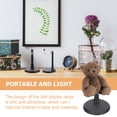 thumbnail image 2 of USHOBE 3Pcs Doll Case Display Stainless Steel Holder for Dolls Chic Design, 2 of 8