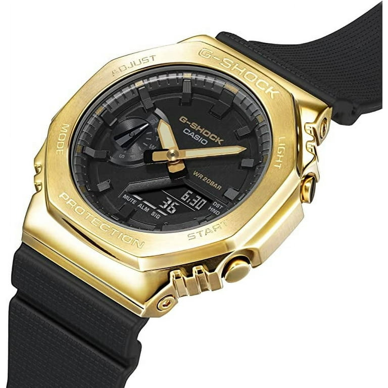 CASIO G-SHOCK ゴールド ブラック GM5600G Amazon.com: G-Shock Casio Stay Gold Series Digital Metallic