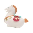 thumbnail image 4 of Figura de caballo en miniatura de resina, estatua de caballo, decoración del hogar, adornos de resina únicos y estables. Blanco, 4 of 9