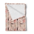 thumbnail image 2 of Circus Soft Flannel Fleece Blanket, Acrobat Actor Artist Gymnast Harlequin Masculine Feminine Clown Characters of Circus, Cozy Plush for Indoor and Outdoor Use, 70" x 90", Multicolor, by Ambesonne, 2 of 5