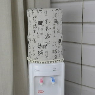 zhuoyao ZYYSJZ04 ZUYYON Water Dispenser Barrel Dust Cover for 5 Gallon Water  Bottles, Cotton Linen Printing Water Cooler Cover Decor, Reusable B