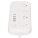 thumbnail image 5 of Regleta inteligente 4 salidas de CA 4 puertos USB carga rápida temporizador de encendido y apagado ABS protector contra sobretensiones inteligente seguro enchufe estadounidense de 100 a 240V, 5 of 8