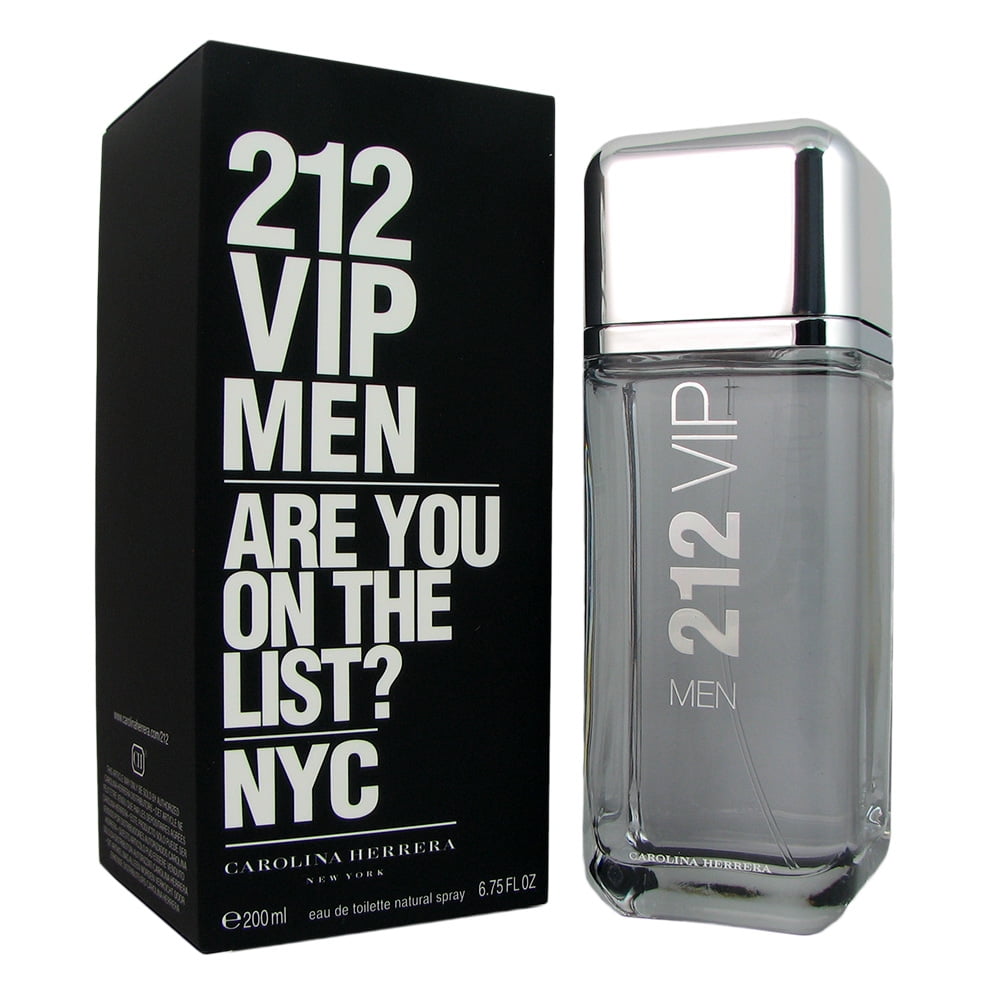 Carolina Herrera 212 VIP Black Men's Eau De Parfum Spray, 3.4 oz