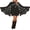 Black, variant on LMLYSoH Women Halloween Costume Spiderweb Print Halloween Long Sleeve Dress Cosplay Party Costume with Scalloped Web Wings