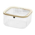 thumbnail image 2 of Mini bote de basura de escritorio Mini caja de almacenamiento de escritorio Cubo de almacenamiento Cesta de basura Blanco153x153x83cm, 2 of 9