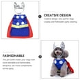thumbnail image 3 of 1 juego de disfraz de cosplay para mascota, ropa decorativa divertida para fiesta de Halloween (XL), 3 of 7