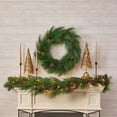 thumbnail image 4 of Dademeo 6 FT Christmas Deluxe Norfolk Pine Garlands Artificial Long Needle Pine Cone Garland Realistic Xmas Cedar Pine Garland for Holiday Mantle Table Indoor Outdoor Decor, 4 of 6