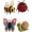 Garden Bugs, variant on Tiny 3D Beaded Animal DIY Kit, 3-5 Pcs Animal Beading Craft Kit with Tools and Instructions, Handmade 3D Bead Animals Set for Adults Beginners Teens(Farm Cuties)