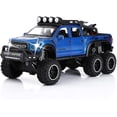 thumbnail image 1 of Camionetas de juguete para niños F150 Raptor Diecast Metal Model Car con sonido y luz para niños de 3 años en adelante azul kaili Sencillez, 1 of 5