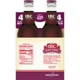 thumbnail image 5 of IBC Black Cherry Made with Sugar Soda, 12 fl oz, 4 Pack Glass Bottles, 5 of 7