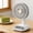 White White, variant on Fmbmuo Candy Color Mini Desktop Fan USB Rechargeable Small Fan Cute Cat Design Personal Air Circulator for Office Desk Summer Cooling