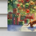 thumbnail image 6 of Dachshund and Santa Claus House Flag, 6 of 7