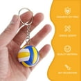 thumbnail image 6 of 2pcs Volleyball Keychain Theme Key Pendant for Volleyball Fans Party Favors Boys Girls, 6 of 6