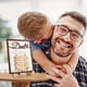 thumbnail image 5 of Placa de letrero DIY con pieza de rompecabezas con nombre de papá y niños (8 ''x 10''), decoración de escritorio de arte rústico para regalo del Día del Padre, 5 of 5