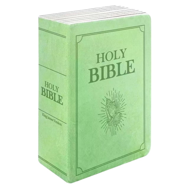 Yhmxh Libro bíblico que se abre Libro de la Santa Biblia con forma de libro Versículo bíblico Libro que se abre Regalos bíblicos para mujeres