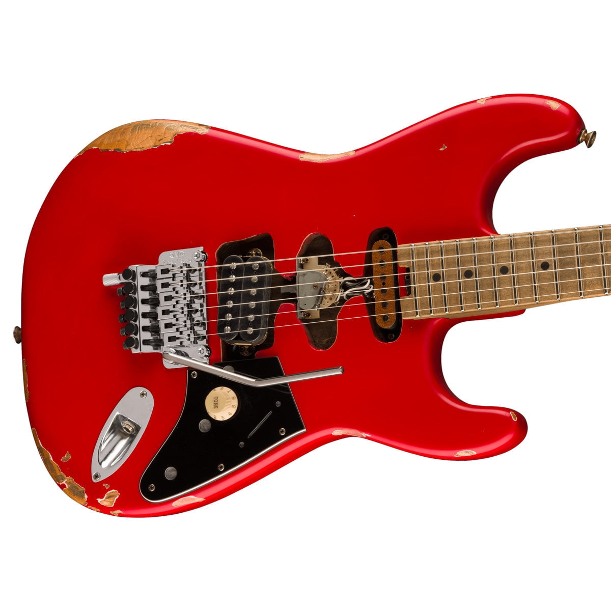 EVH Frankenstein Relic Series, Maple Fingerboard - Red