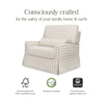 thumbnail image 2 of Namesake Crawford Chair and a Half Pillowback Swivel Glider, 2 of 7
