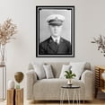 thumbnail image 4 of Historic Framed Print, DRESSENDORFER, DAVID E. MIDSHIPMAN. PORTRAIT - 2, 17-7/8" x 21-7/8", 4 of 9
