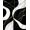 Black White Gold, Pattern 18, variant on Design&I 8'x10' Washable Area Rug Geometric Swirl Abstract Stripe Veined Mineral Motif Border Interlocking for King Size Bedroom, Under Bed, Sleek Flatweave Pet Friendly