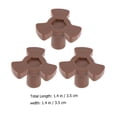 thumbnail image 4 of KAKOWELY 3PCS Microwave Turntable Coupler Y-shape Replacement Microwave Turntable Shaft,1.38X"X1.38"X0.79", 4 of 4